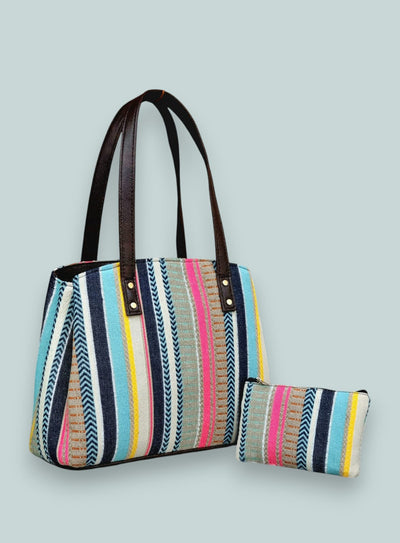Classic Ivory - Minimalist Tribal Tote